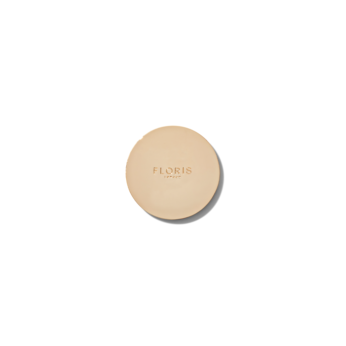 A polished three-wick scented candle from Floris London, featuring the Cinnamon & Tangerine fragrance that captivates the senses.