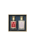 Discover the Floris London Cherry Blossom Duet gift set: two exquisite perfumes, Cherry Blossom Intense and Eau de Parfum, beautifully boxed.