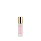 A small glass perfume bottle with a gold cap and pink label reading "Cherry Blossom - Eau de Parfum" by Floris London evokes Hanami’s floral-fruity scent.