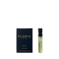 Floris London Elite - Eau de Toilette 2ml sample comes in a dark blue box, offering a timeless woody scent with subtle citrus notes.