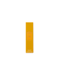 A yellow box of Floris London Golden Amber Eau de Parfum, 10ml, stands upright on white—a perfect vegan perfume for any occasion.