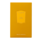 Floris London Golden Amber - Eau de Parfum, 100 ml: a luxurious vegan scent in an elegant yellow box with embossed label and text.