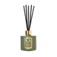 Floris London Grapefruit & Rosemary Reed Diffuser 200ml with black sticks and gold label, blending grapefruit, rosemary, sandalwood, and musk notes.