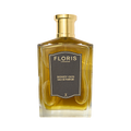 Floris London's Honey Oud Eau de Parfum pairs English honey with oud oil in a clear bottle, topped with a golden cap.