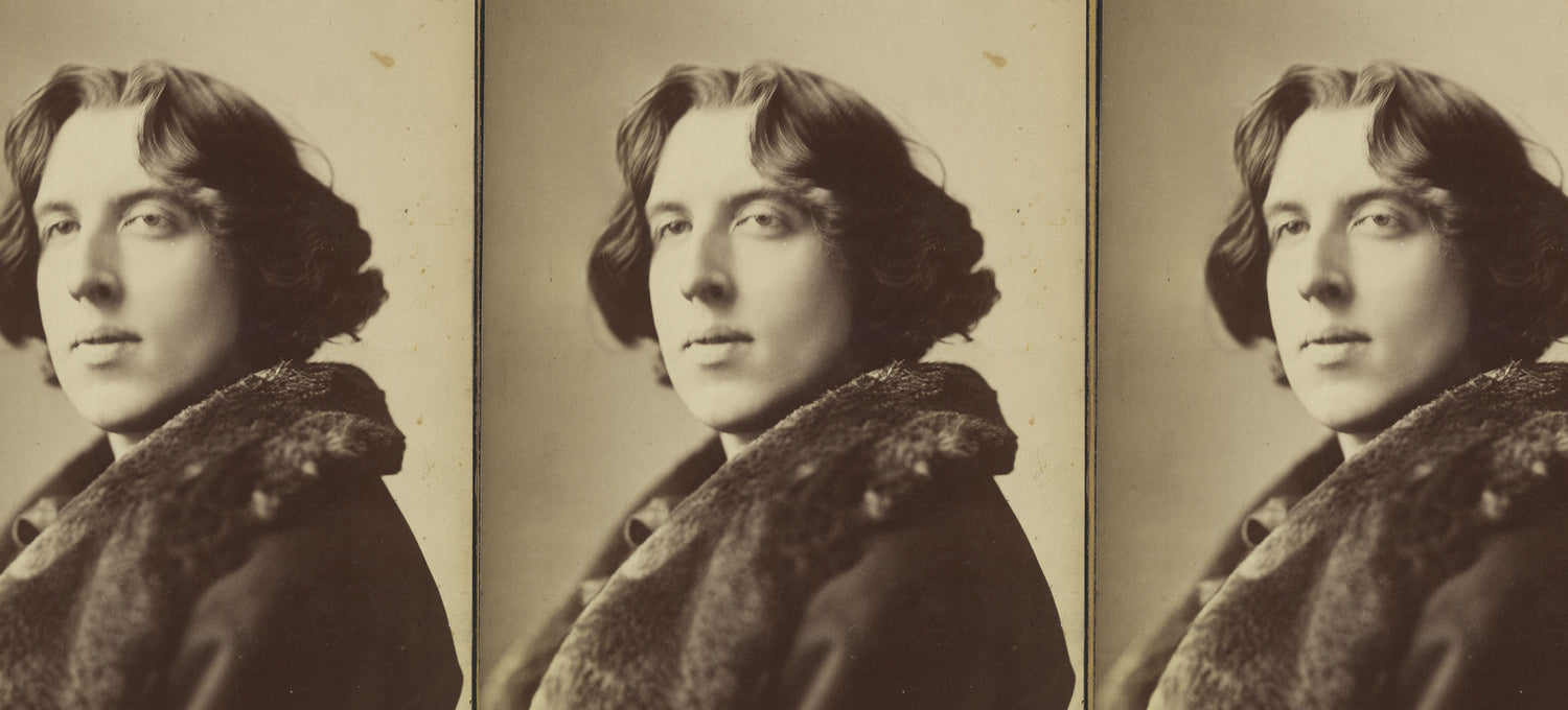 A sepia-toned vintage photograph repeated three times, depicting a person with wavy hair and a contemplative expression.