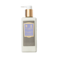 A 250ml bottle of Floris London Night Scented Jasmine Enriched Body Moisturiser with anti-ageing vitamin E, gold pump, and label.