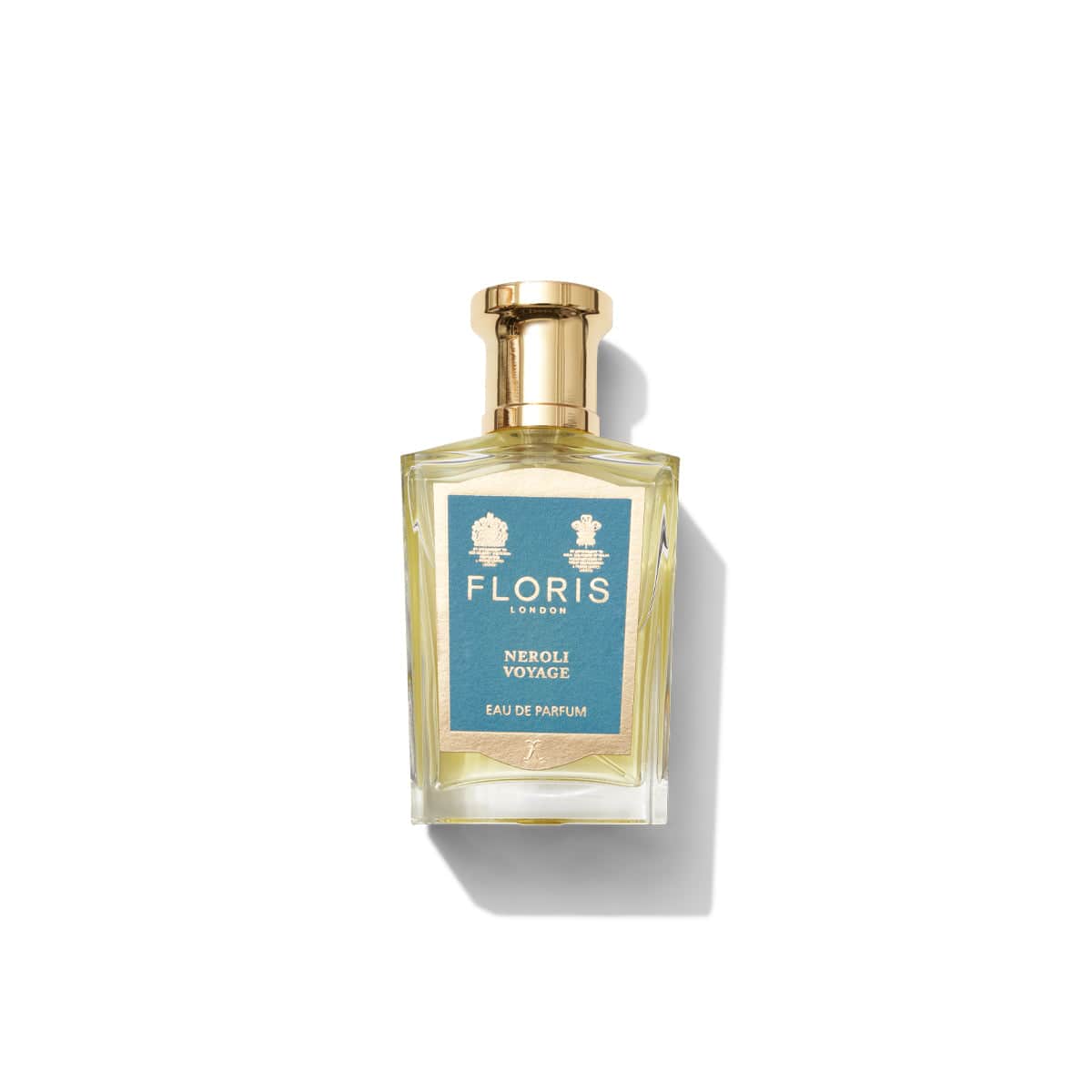 Neroli Voyage Eau de Parfum 50ml bottle by Floris London US, with a sleek and modern design.