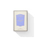 A 100g box of Night Scented Jasmine - Luxury Soap by Floris London, infused with a floral fragrance and elegantly presented with a blue label and cast shadow against a pristine white background.
