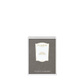 A gray Floris London Oud & Cashmere Scented Candle 175g, with white trim and gold-accented label—perfect to elevate your home fragrance collection.