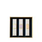 The Perfumer's Trilogy: For Her by Floris London includes three floral scents in rectangular white boxes with elegant gold trim.