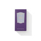 Purple Mémoire - Eau de Parfum by Floris London, 50ml box with silver label, casting a shadow on white—English charm with sophistication.