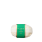 Floris London Rose Geranium - Luxury Soap is wrapped in white paper with a green and gold label and has a delicate floral scent.