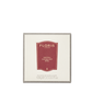Floris London Santal Shaving Soap Refill, 100g, creates a creamy lather with shea butter and comes in a beige box with a red label.