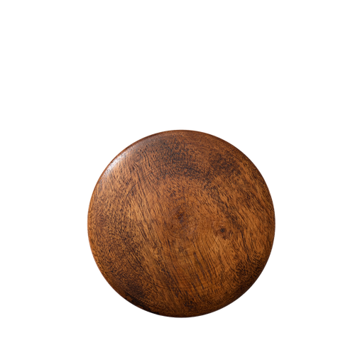 Floris London Santal - Shaving Soap & Bowl features a round wooden bowl with a smooth finish, perfect for holding your favorite shaving soap.