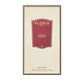 Floris London Santal - Aftershave 100ml comes in a cream box with a red label and gold text, featuring sandalwood and cedarwood notes.