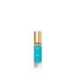 A small perfume bottle with a gold cap and blue label, "Sirena - Eau de Parfum" by Floris London, offers a fresh floral scent with bergamot hints.