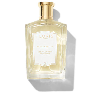 Stephanotis Eau de Toilette by Floris London US, featuring the elegant bottle with intricate details.