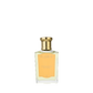 A clear glass bottle of Floris London Stephanotis Bath Essence with a gold cap and pale yellow label, displayed on a white background.