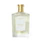 The Floris London Stephanotis - Eau de Parfum | Limited Edition is a clear glass bottle with a gold cap and white label, featuring a lasting floral scent.
