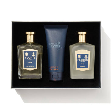 A gift box from Floris London's No. 89 Collection that includes two bottles of their Eau de Toilette and Aftershave, plus a tube of The Gentleman Floris face wash to invigorate your shaving routine.